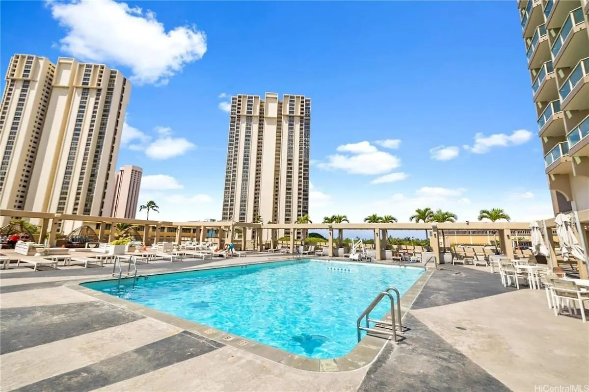 New Ala Moana Ocean View Villa Honolulu Vakantiehuis